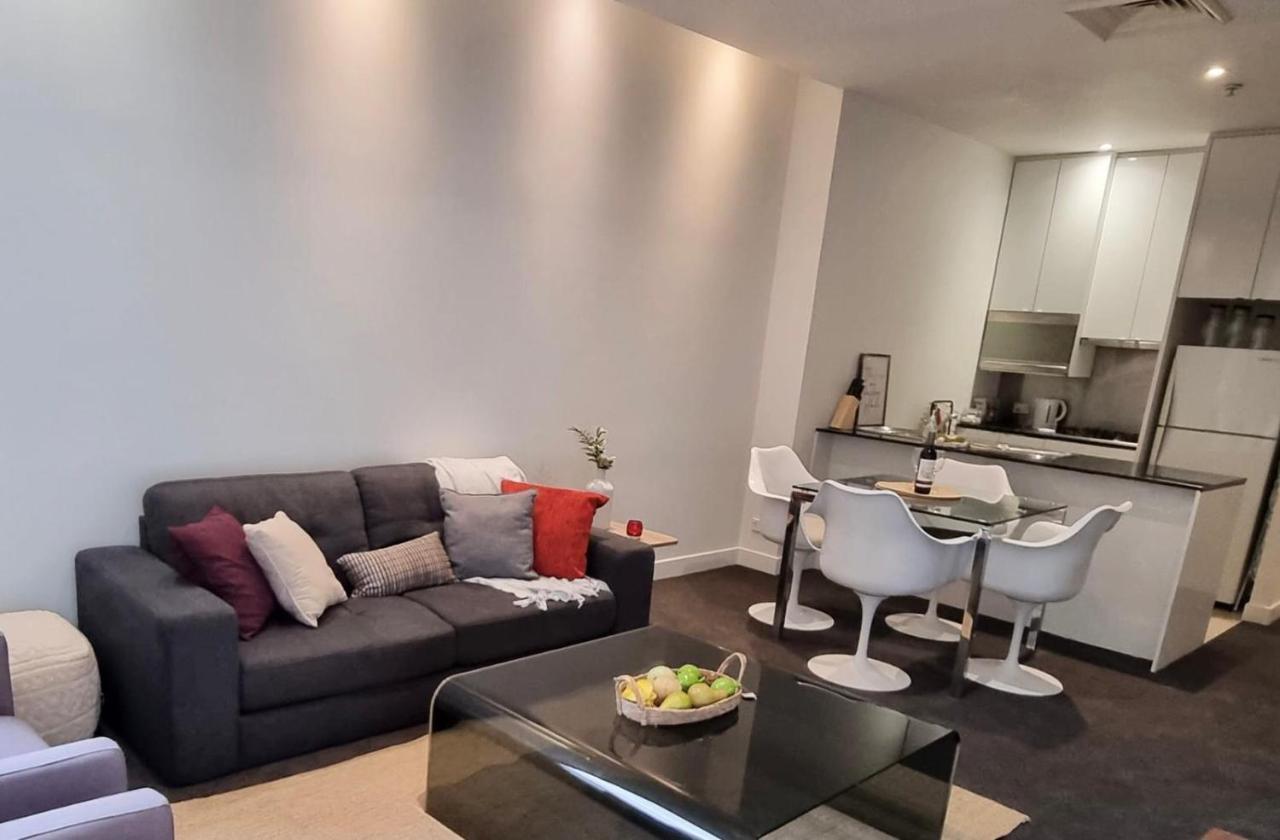 Collins Central 2-Bd Apartment With Pre-Reserve Parking 멜번 외부 사진